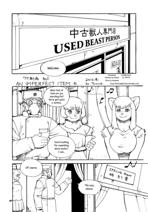 Imperfect Item 1 - 8