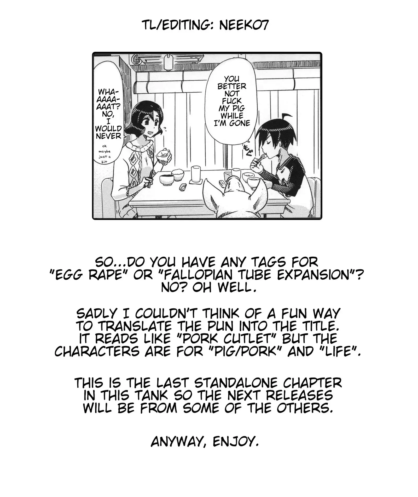 Juukan - Tonkatsu | Bestiality - Pork Life