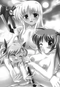 (SC38) [Lezmoe! (Oyu no Kaori)] Oyako Sannin Nakayoku Nudist Beach Nano (Magical Girl Lyrical Nanoha)