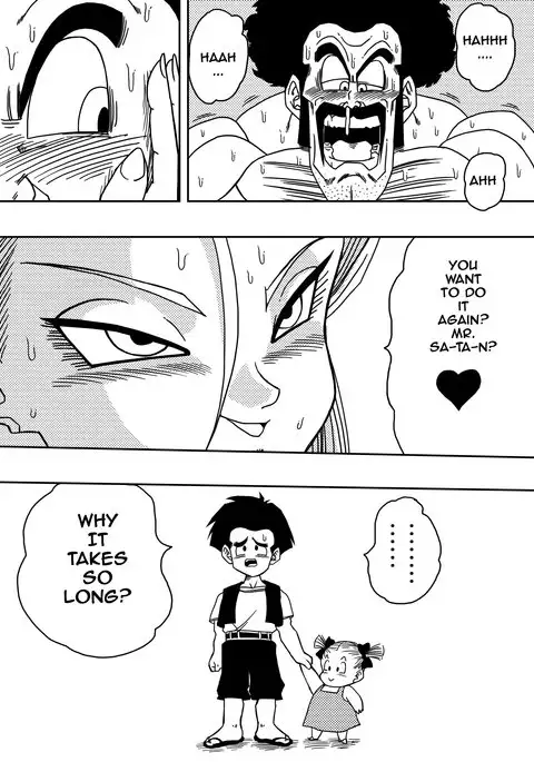 Android N18 and Mr. Satan Sexual Intercourse between Fighters!