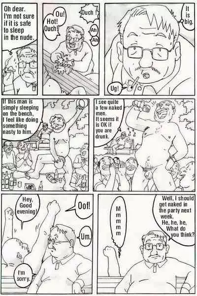 The middle-aged men comics - from Japanese magazine (SAMSON magazine comics ) [JP/ENG]