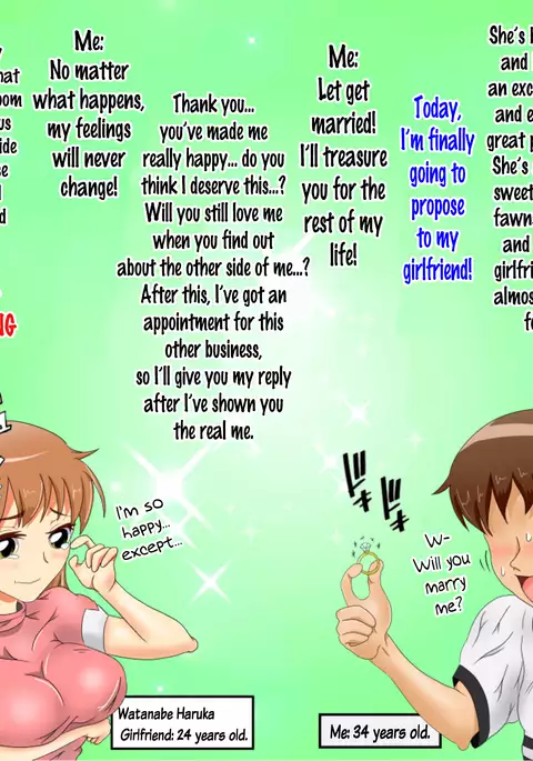 Fiancee is a mixed wrestler