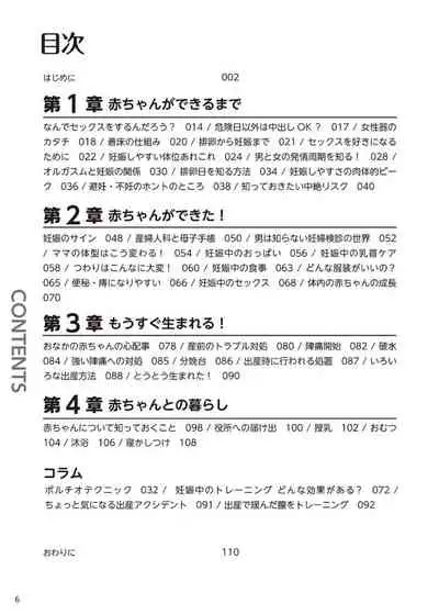 やらなくてもまんがで解る性交と妊娠 赤ちゃんのつくり方