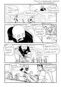 [Gakuranman/Chijimetaro] Giant Policeman - Free version (giant male comic)