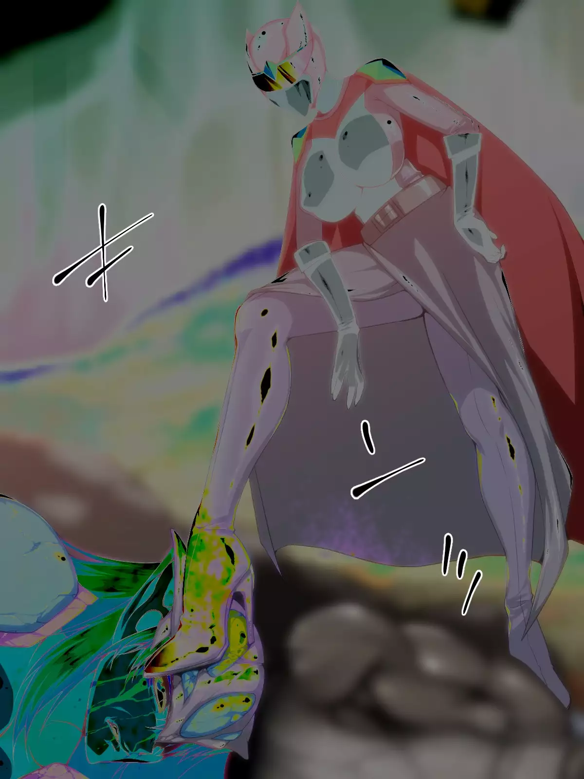 Retsu tousen-tai sanfaibu ~ kaijin e no joutaijou/ burakku-hen ~